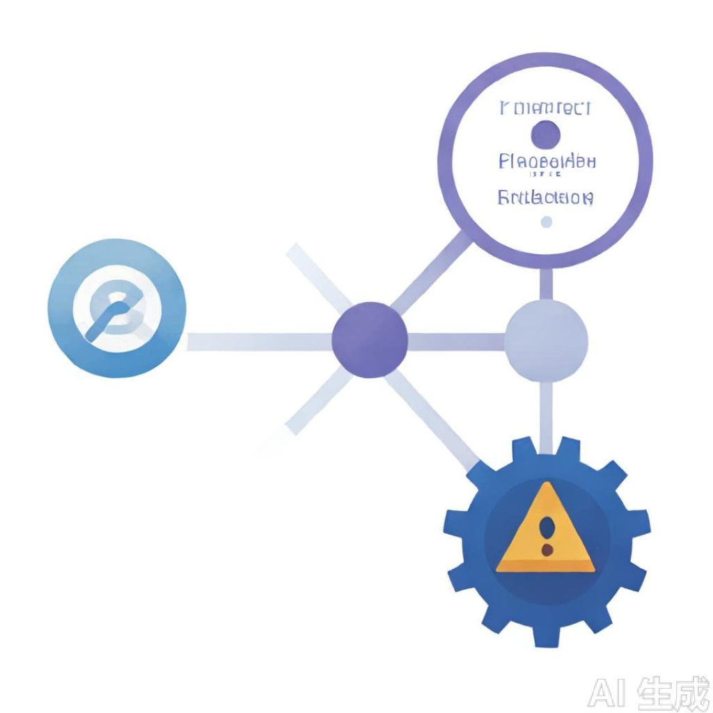 AI厂商向上游项目贡献改动流程示意
